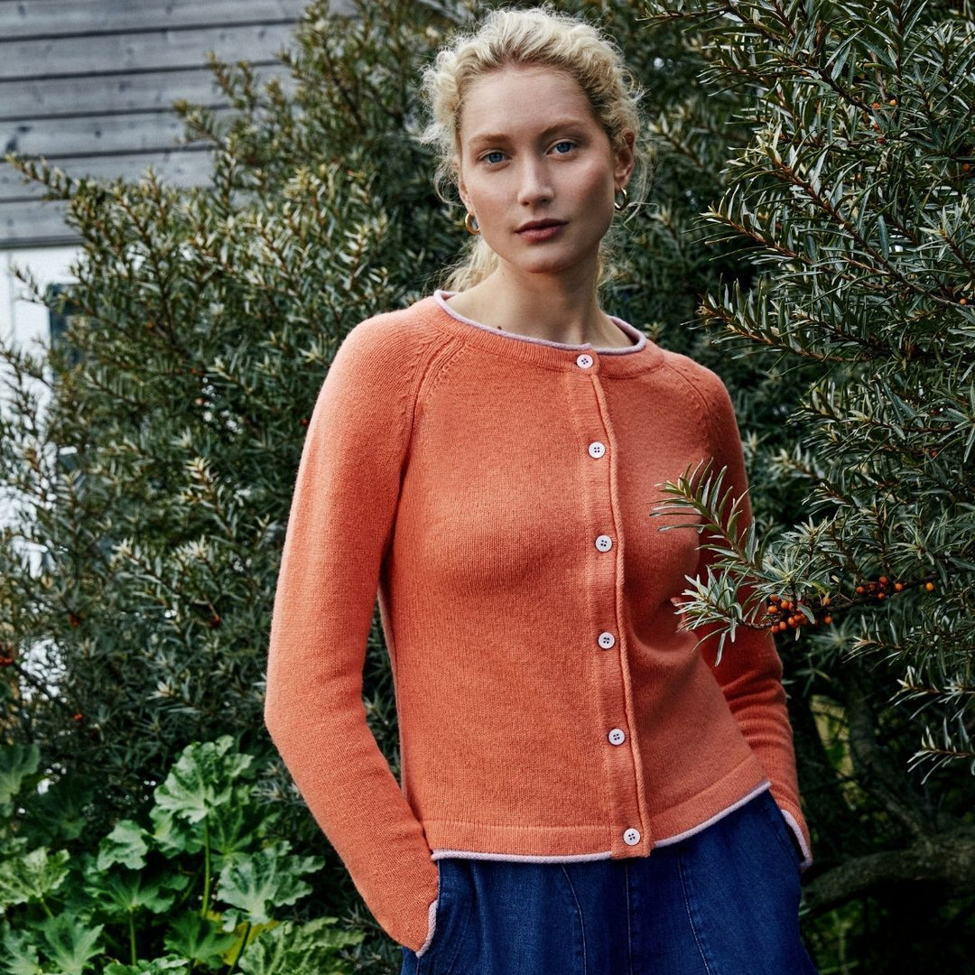 Indulge in the luxurious comfort and timeless elegance of the Killiney Cardigan, meticulously crafted by Ireland&