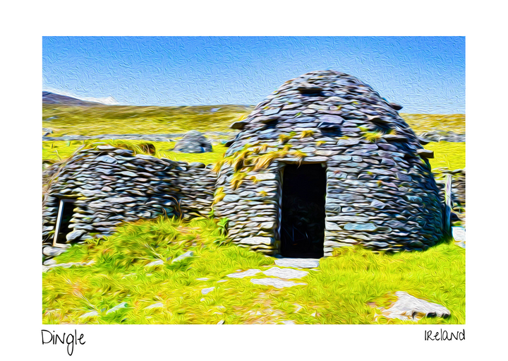 Beehive Hut Postcard – Slea Head Drive &amp; Atlantic Views

Send a piece of Ireland’s charm with this Beehive Hut postcard, featuring the iconic stone structure set against the breathtaking Atlantic Ocean along the Slea Head Drive.

🌊 Stunning Landscape: Celebrate the rugged beauty of the Wild Atlantic Way.
🇮🇪 Dingle Heritage: Designed with inspiration from Ireland’s rich history.
🌿 Eco-Friendly: Printed on 100% recycled paper.

Perfect for sharing the magic of Dingle Peninsula or keeping as a unique memen