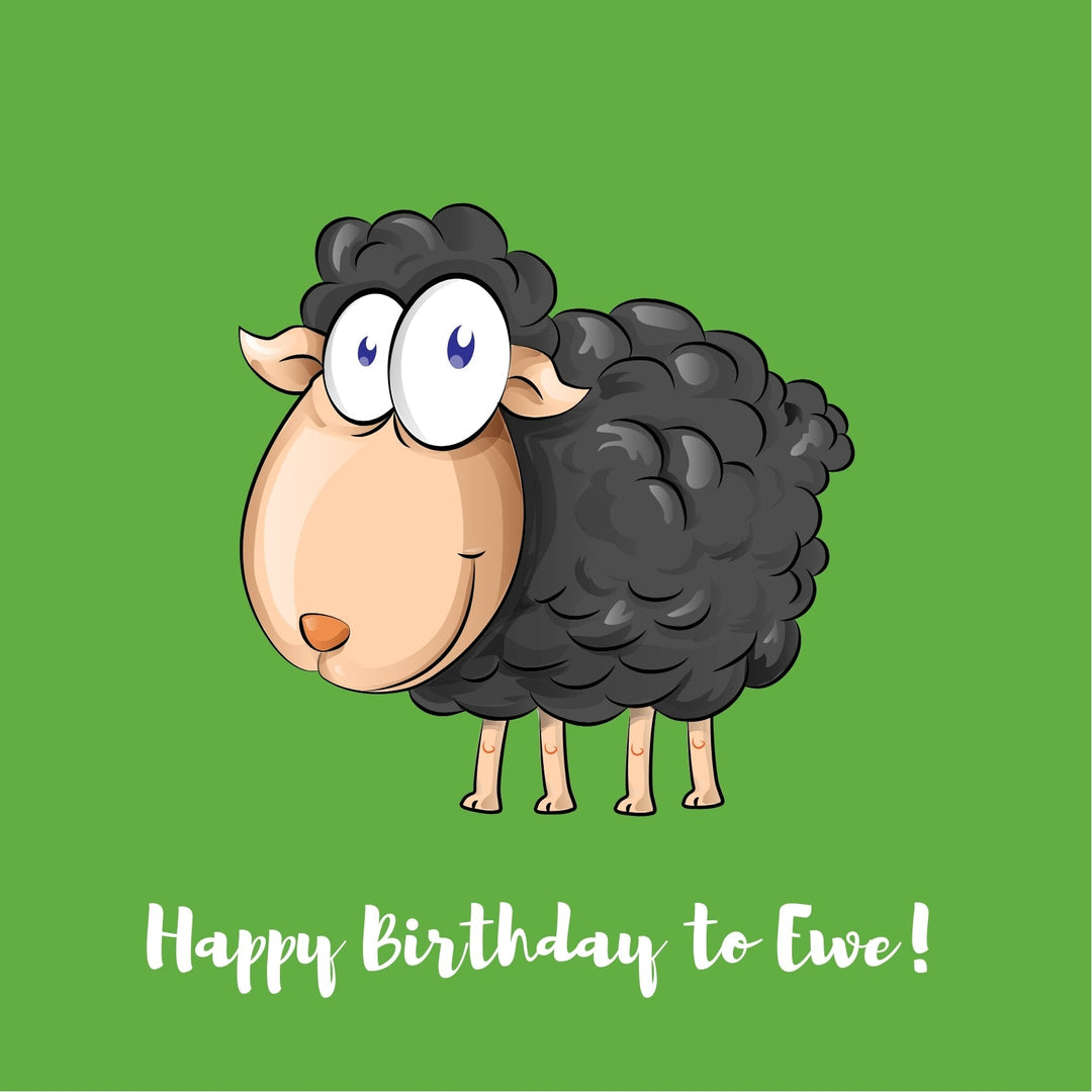 Happy Birthday to Ewe – Eco-Friendly Greeting Card

Send birthday wishes with a smile using our “Happy Birthday to Ewe” greeting card! 🌿 Crafted from recycled paper right here on the Dingle Peninsula, this card combines sustainability with humor in the most charming way.

Vibrant green background with a cute black smiley ewe 🐑
Made from eco-friendly, recycled paper 🌍
Perfect for sheep lovers or fans of punny birthday cards
Proudly designed and crafted on the Dingle Peninsula 🏞️
