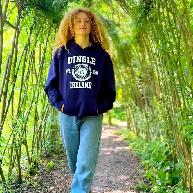 Dingle Sweatshirt – Cozy, Stylish, and Locally Inspired

Embrace the vibrant spirit of Dingle with our specially made Dingle sweatshirt, blending comfort and style in one perfect piece. Crafted from a high-quality cotton-poly blend, this hoodie offers a soft, breathable fit that’s ideal for everyday wear.