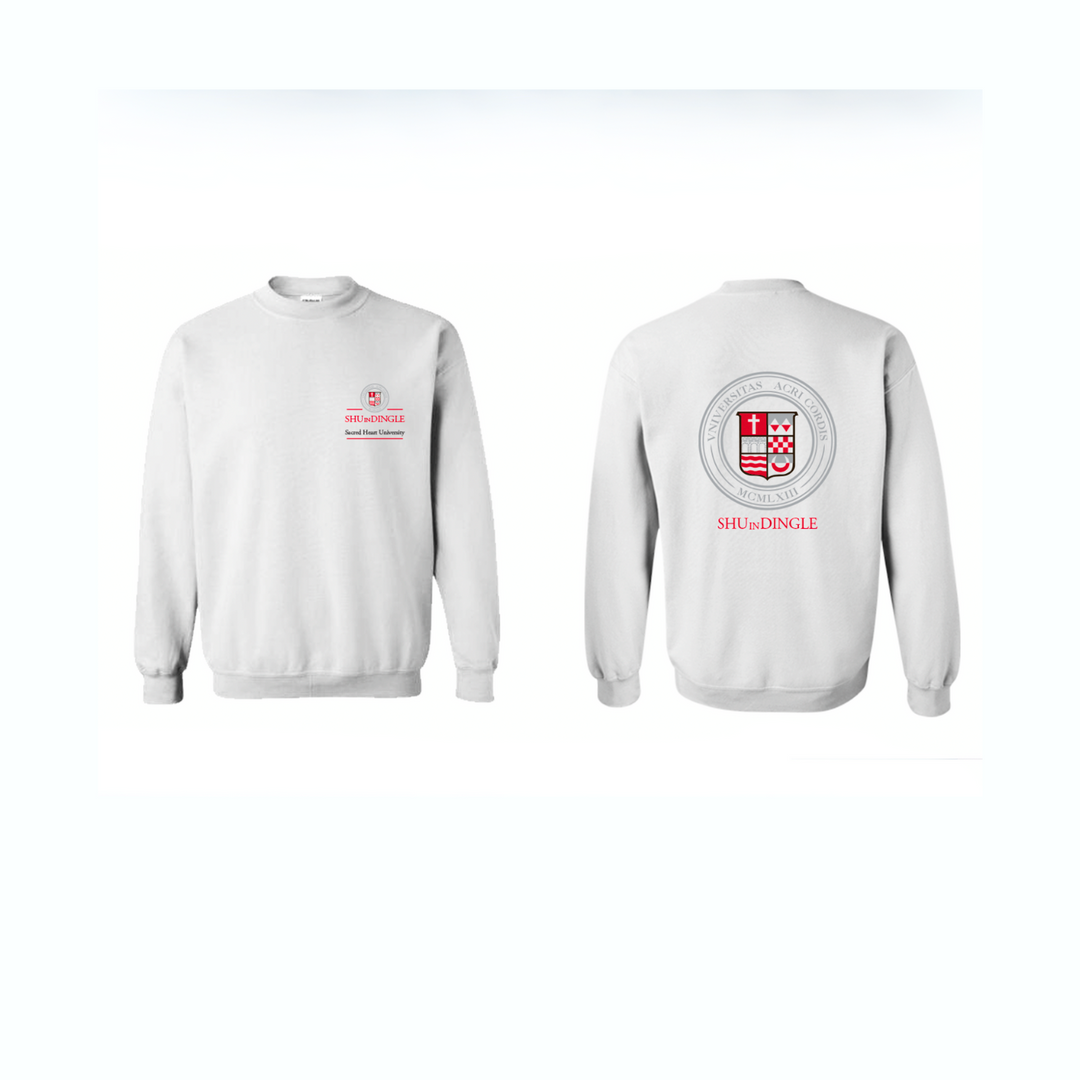 The official sweatshirt for Sacred Heart University Dingle that&