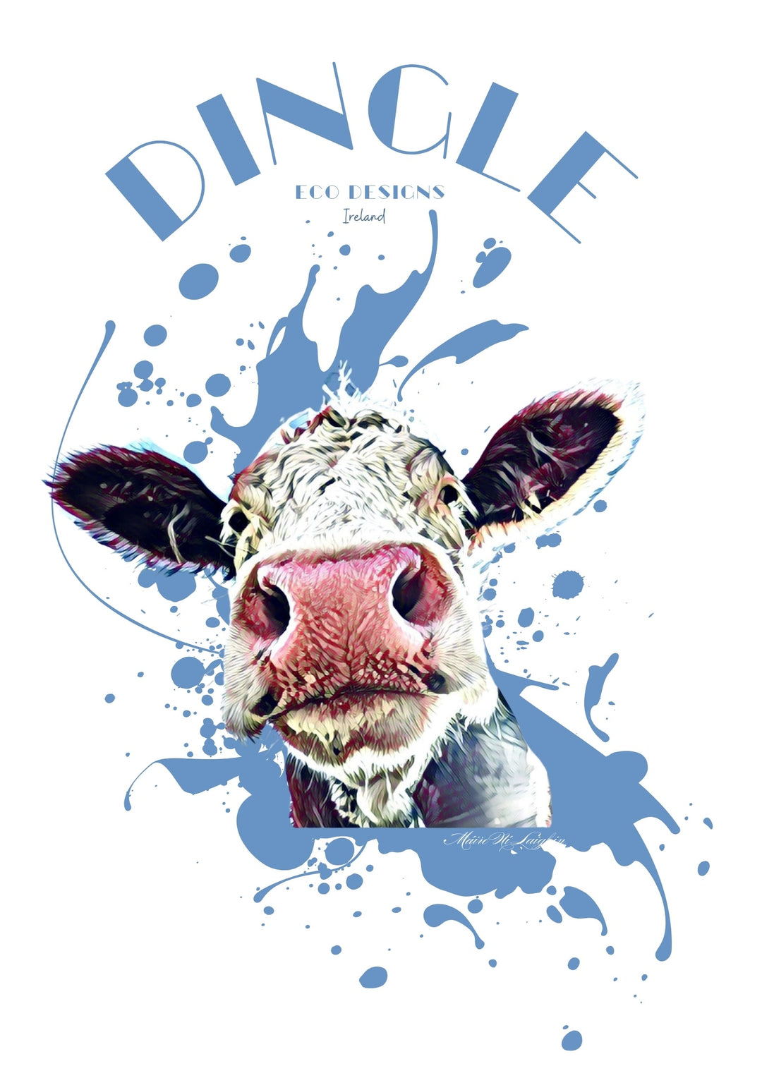 "Our Irish Cow" Poster – Whimsical and Eco-Friendly

Brighten any space with Dingle Eco Designs&