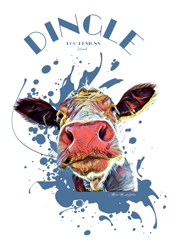 "Our Irish Cow" Poster – Whimsical and Eco-Friendly

Brighten any space with Dingle Eco Designs&