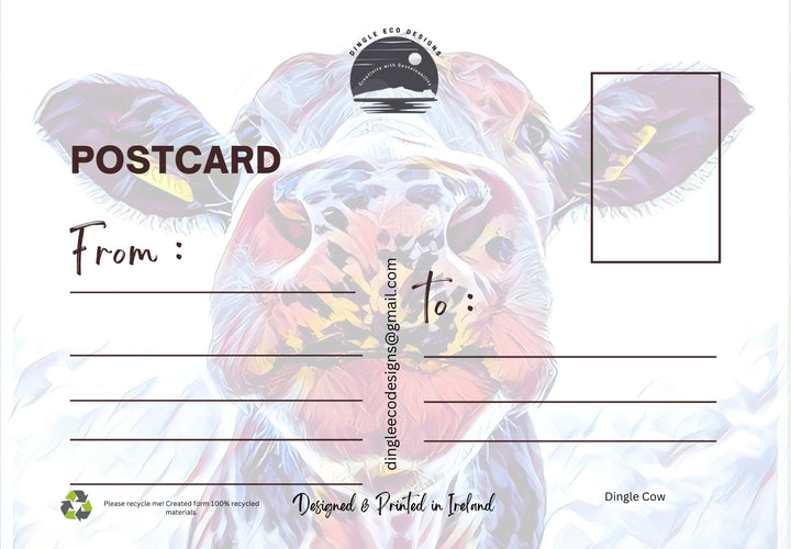 Cow - Postcard