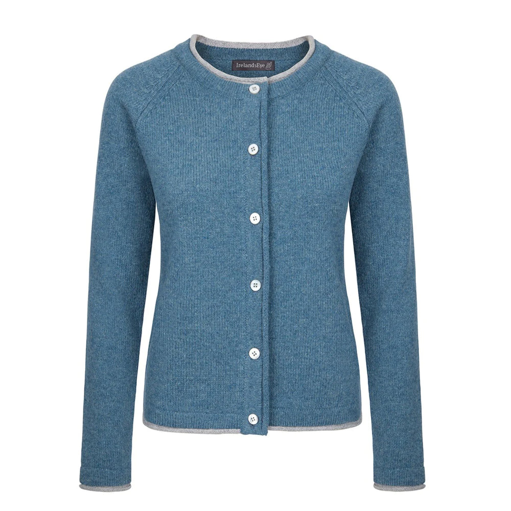 Indulge in the luxurious comfort and timeless elegance of the Killiney Cardigan, meticulously crafted by Ireland's leading knitwear design house, Ireland Eye.