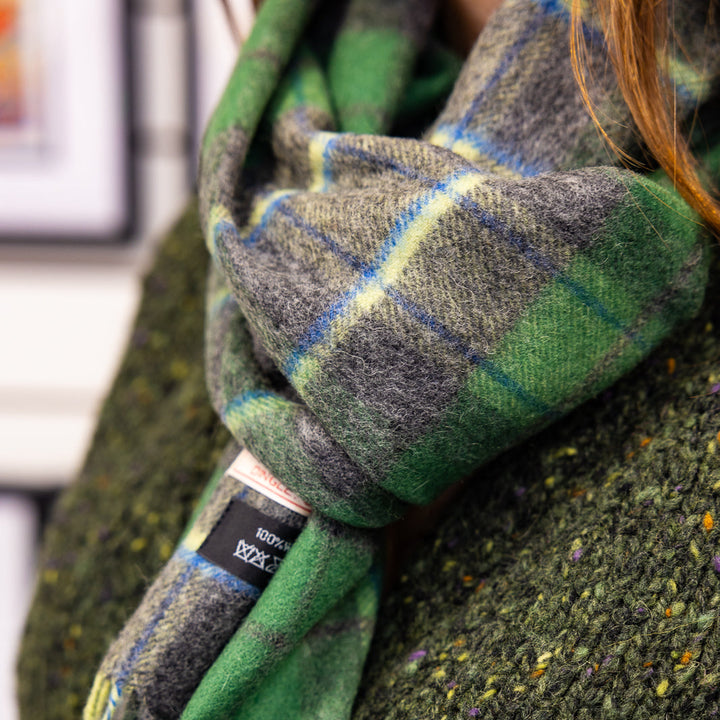 Eask Tower Lambswool Scarf – Inspired by Ireland’s Coastal Heritage 🇮🇪✨