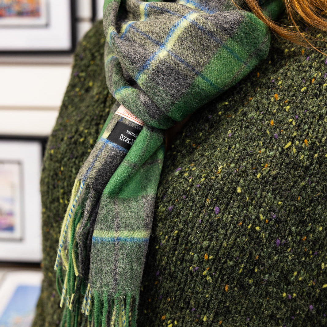 Eask Tower Lambswool Scarf – Inspired by Ireland’s Coastal Heritage 🇮🇪✨