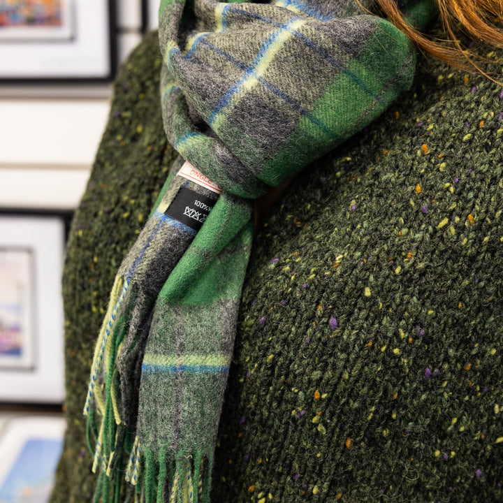 Eask Tower Lambswool Scarf – Inspired by Ireland’s Coastal Heritage 🇮🇪✨