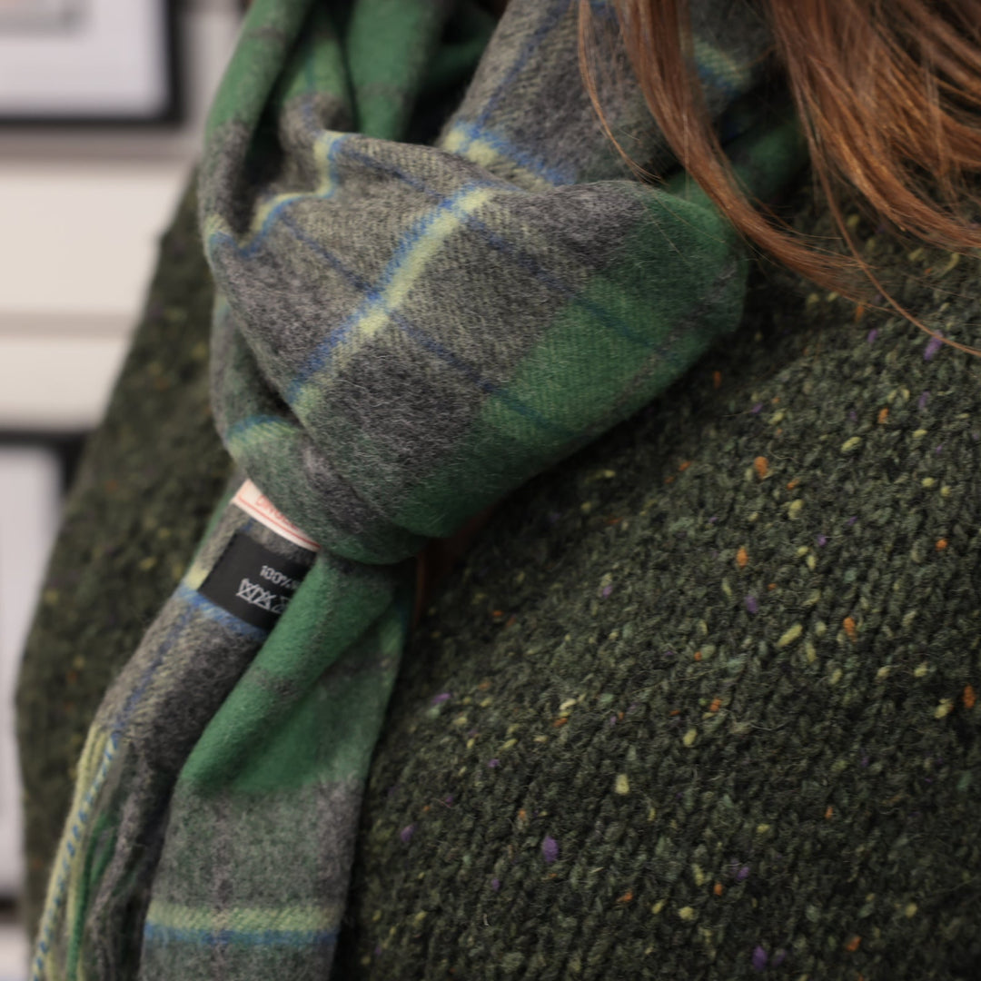 Eask Tower Lambswool Scarf – Inspired by Ireland’s Coastal Heritage 🇮🇪✨