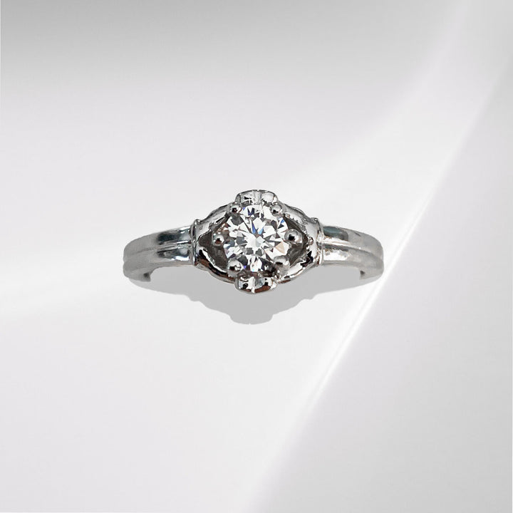 Silver Claddagh with a difference