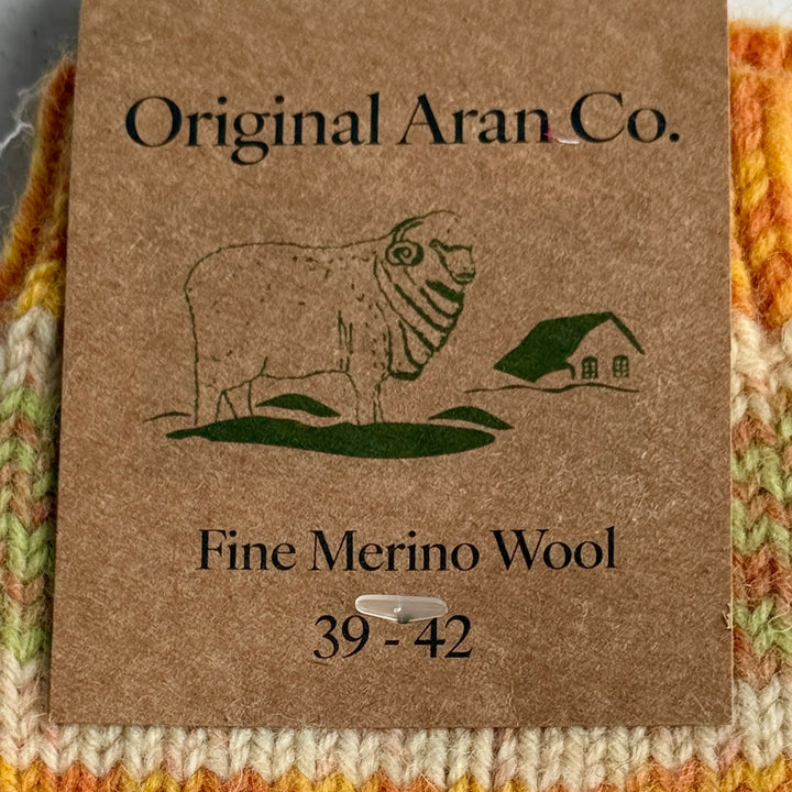 🧦 100% Merino Wool Striped Socks

Add a pop of colour and warmth to your wardrobe with our striped, multi-coloured Merino wool socks. Crafted from 100% pure Merino wool, these socks are luxuriously soft, breathable, and naturally temperature-regulating — keeping your feet cosy in winter and cool in summer. 🌦️

Perfect for everyday wear, outdoor adventures, or as a thoughtful gift from Dingle, these socks bring together comfort, sustainability, and timeless Irish charm. 🇮🇪✨