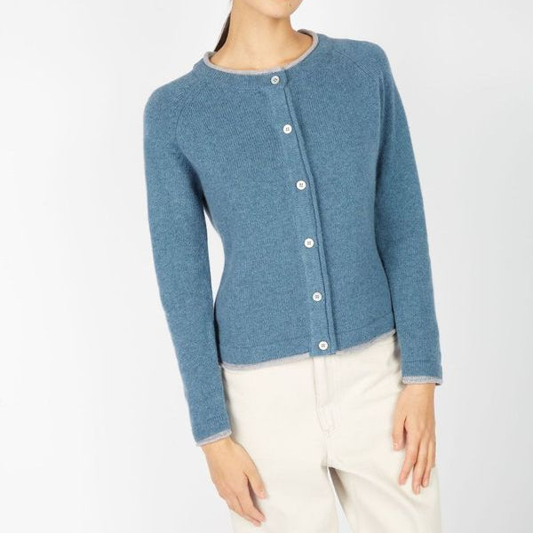 Indulge in the luxurious comfort and timeless elegance of the Killiney Cardigan, meticulously crafted by Ireland&