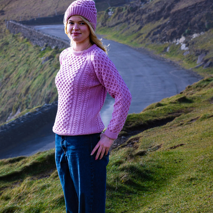 Irish Aran Knit Sweater – A Timeless Blend of Tradition &amp; Comfort 🇮🇪✨

Experience the perfect fusion of heritage and modern style with our unisex Irish Aran Knit Sweater, crafted in Ireland from 100% super-soft Merino wool. 🌿

✔️ Unmatched Comfort – Soft, breathable, and durable for all-season wear.
✔️ Authentic Aran Design – Showcasing classic stitches like cable, honeycomb, and diamond, each symbolizing strength, luck, and connection. 🍀
