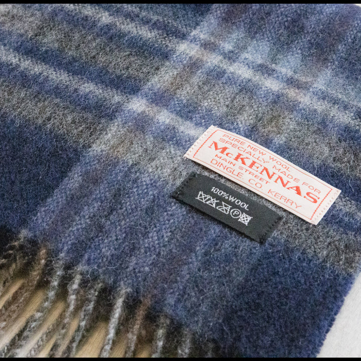 🧣 The Skellig Rock Scarf – 100% Lambswool Luxury

