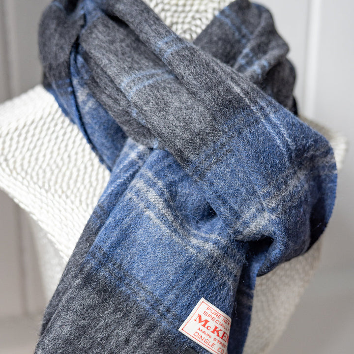 🧣 The Skellig Rock Scarf – 100% Lambswool Luxury


