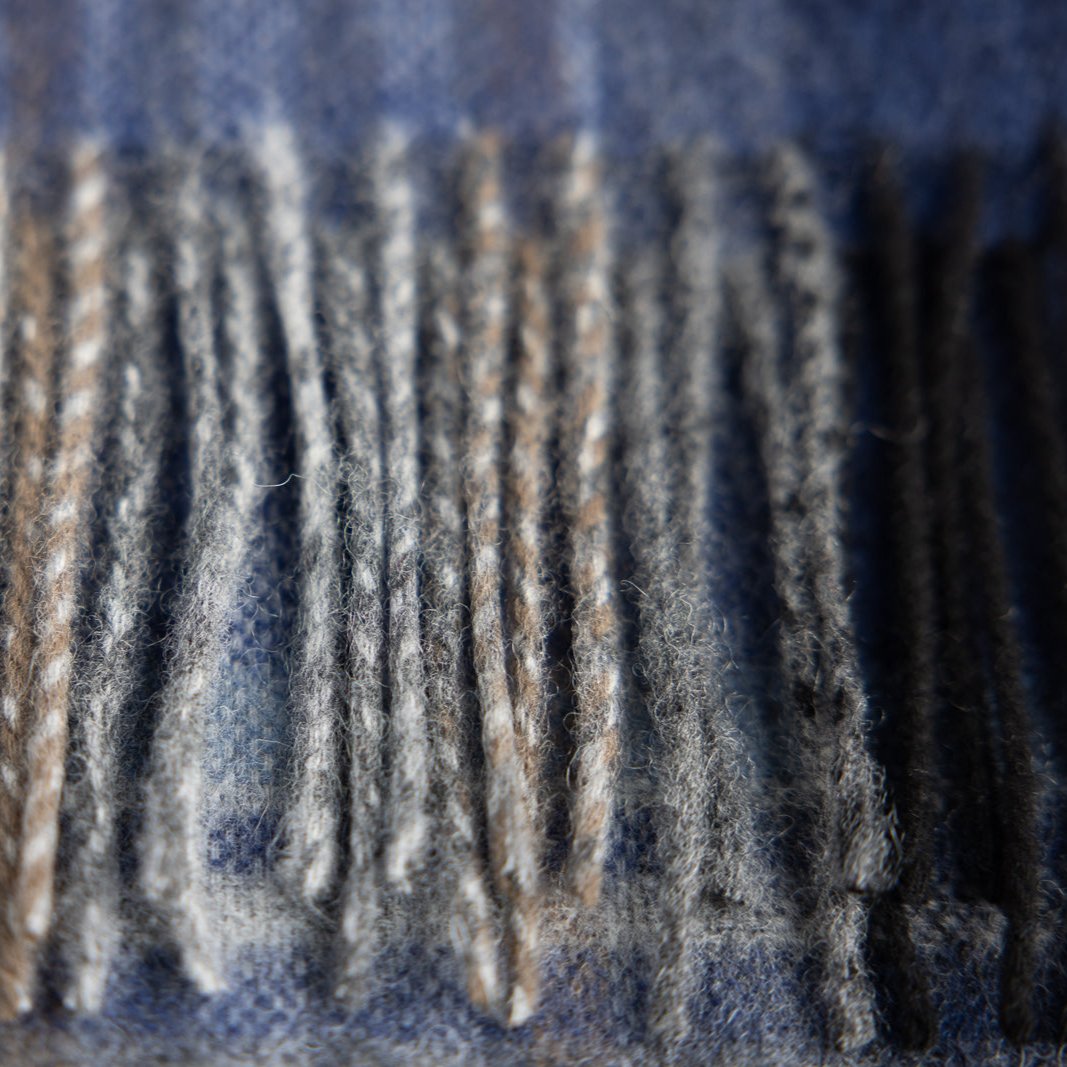 🧣 The Skellig Rock Scarf – 100% Lambswool Luxury


