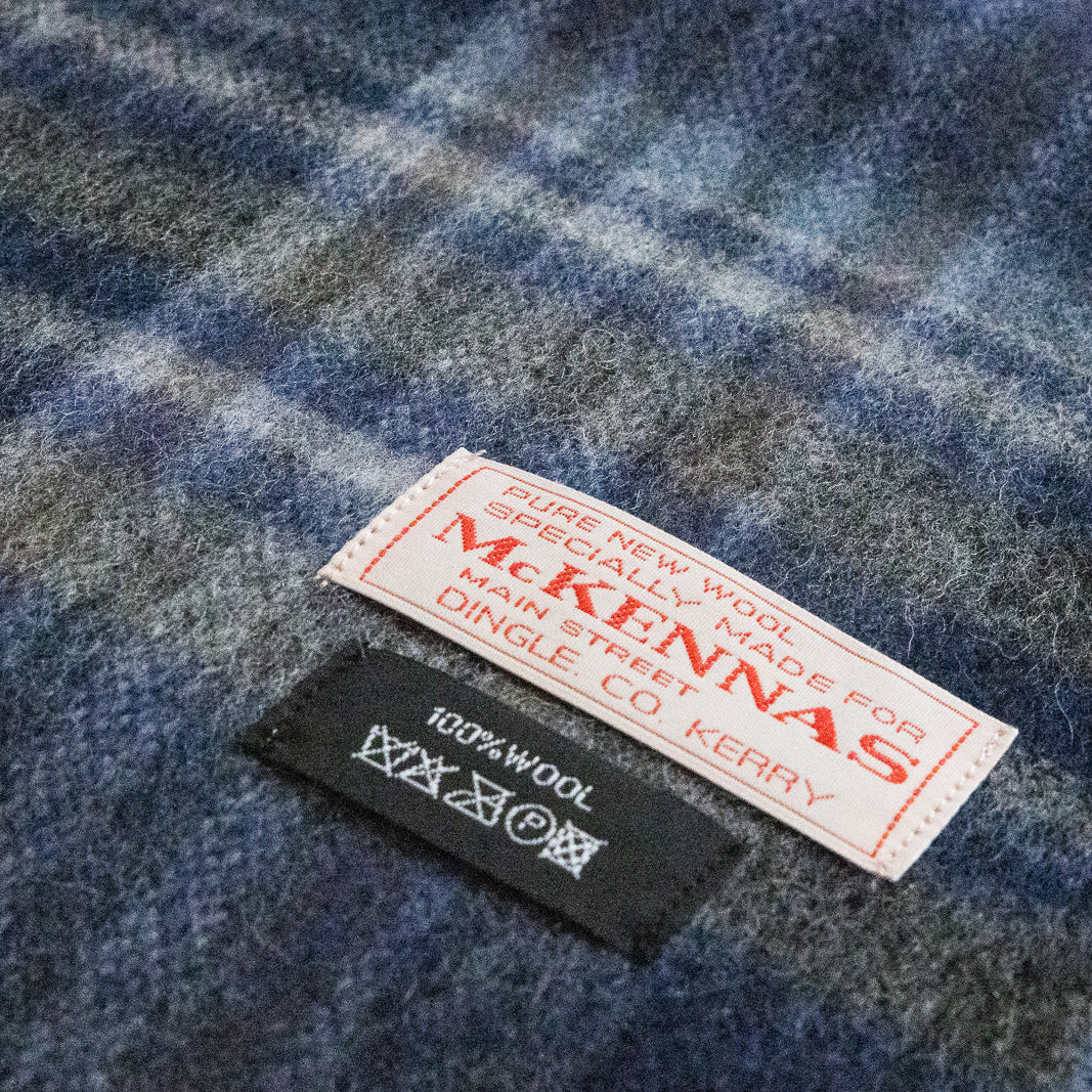 🧣 The Skellig Rock Scarf – 100% Lambswool Luxury

