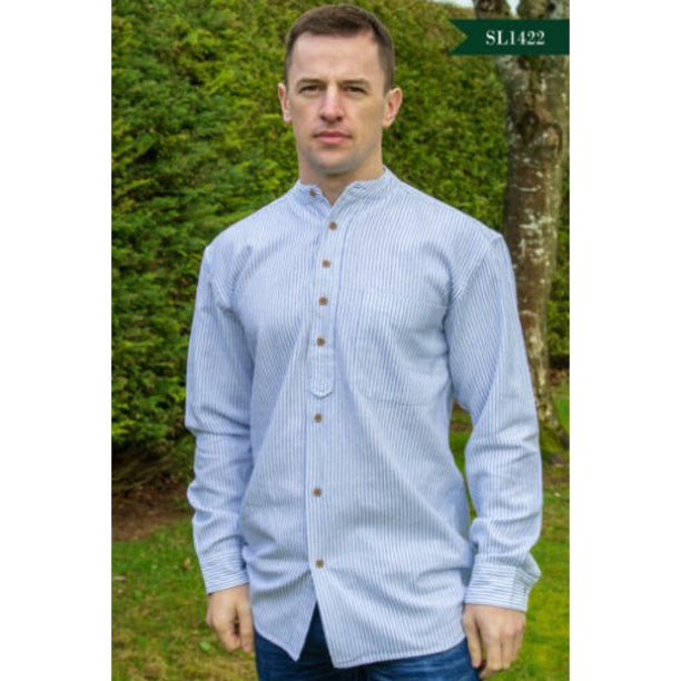 Eco-Friendly Irish Grandfather Shirt – Timeless &amp;amp; Sustainable

🌿 Embrace tradition with the Irish Grandfather Shirt, inspired by rural Ireland’s heritage and crafted with sustainability in mind. Made from a soft, breathable blend of 90% cotton and 10% flax, this eco-friendly shirt is brushed for ultimate comfort and durability—perfect for year-round wear.

Key Features:

🌱 Sustainable fabric: Cotton-flax blend for softness and warmth
👔 Collarless design with button-row closure for timeless elegance
