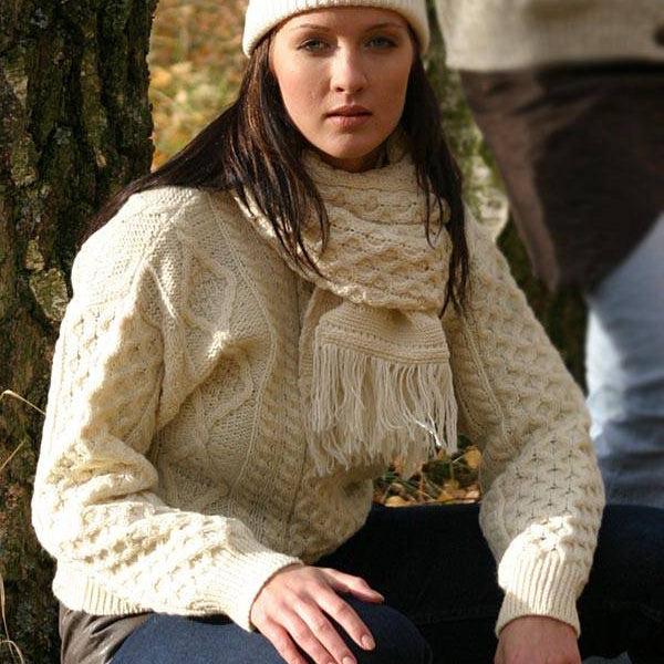 Irish Aran Knit Sweater – Timeless Craftsmanship and Comfort

Discover the perfect blend of tradition and style with our unisex Irish Aran Knit Sweater, crafted in Ireland using 100% super-soft Merino wool. 🌿

Luxurious Comfort: Soft, durable, and naturally breathable for year-round wear.
Rich Heritage: Features iconic Aran stitches like cable, honeycomb, and diamond, symbolizing strength, luck, and connection.
Crafted in Ireland: Made with care by skilled artisans, celebrating Irish knitting traditions.
