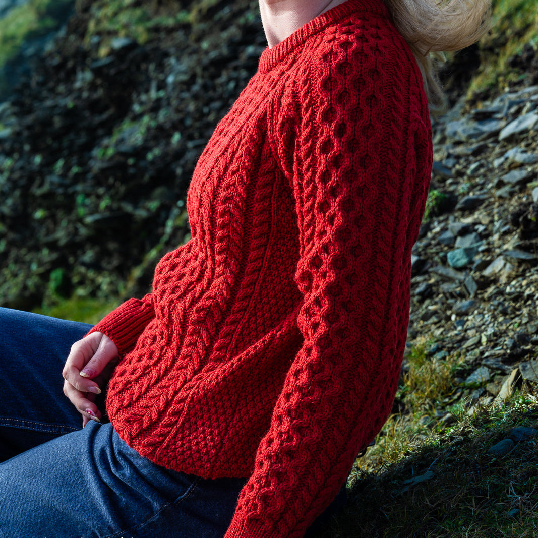 Irish Aran Knit Sweater – A Timeless Blend of Tradition &amp; Comfort 🇮🇪✨

Experience the perfect fusion of heritage and modern style with our unisex Irish Aran Knit Sweater, crafted in Ireland from 100% super-soft Merino wool. 🌿

✔️ Unmatched Comfort – Soft, breathable, and durable for all-season wear.
✔️ Authentic Aran Design – Showcasing classic stitches like cable, honeycomb, and diamond, each symbolizing strength, luck, and connection. 🍀