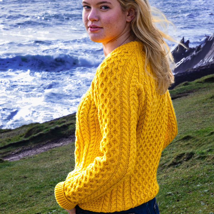 Irish Aran Knit Sweater – A Timeless Blend of Tradition &amp; Comfort 🇮🇪✨

Experience the perfect fusion of heritage and modern style with our unisex Irish Aran Knit Sweater, crafted in Ireland from 100% super-soft Merino wool. 🌿

✔️ Unmatched Comfort – Soft, breathable, and durable for all-season wear.
✔️ Authentic Aran Design – Showcasing classic stitches like cable, honeycomb, and diamond, each symbolizing strength, luck, and connection. 🍀
