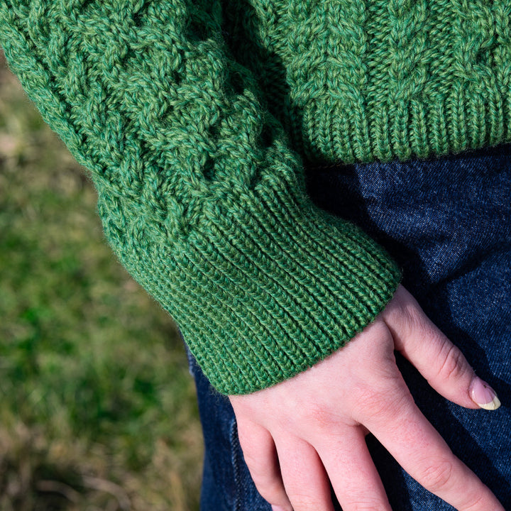 Irish Aran Knit Sweater – A Timeless Blend of Tradition &amp; Comfort 🇮🇪✨

Experience the perfect fusion of heritage and modern style with our unisex Irish Aran Knit Sweater, crafted in Ireland from 100% super-soft Merino wool. 🌿

✔️ Unmatched Comfort – Soft, breathable, and durable for all-season wear.
✔️ Authentic Aran Design – Showcasing classic stitches like cable, honeycomb, and diamond, each symbolizing strength, luck, and connection. 🍀