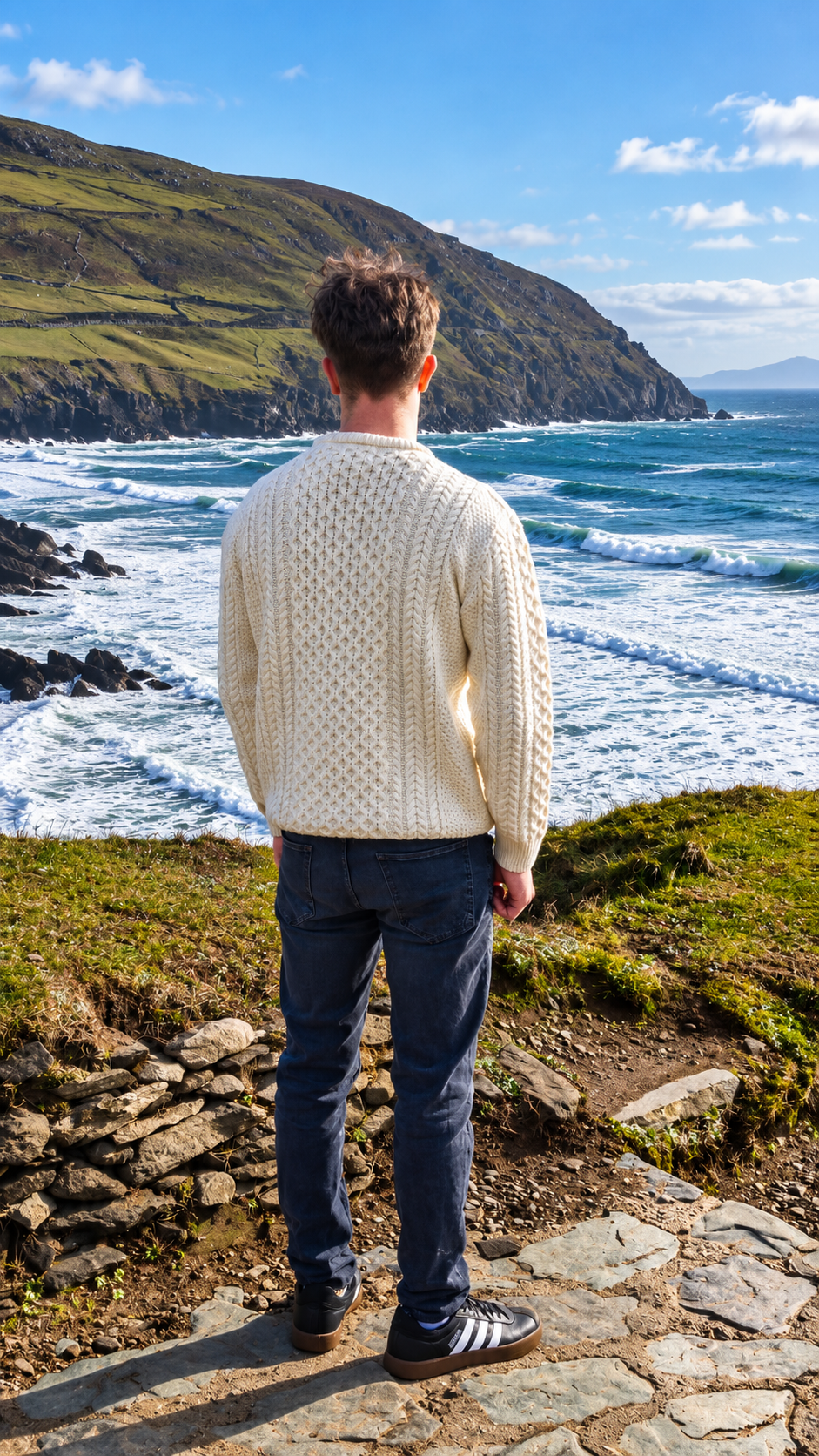 Traditonal Irish Aran Sweater