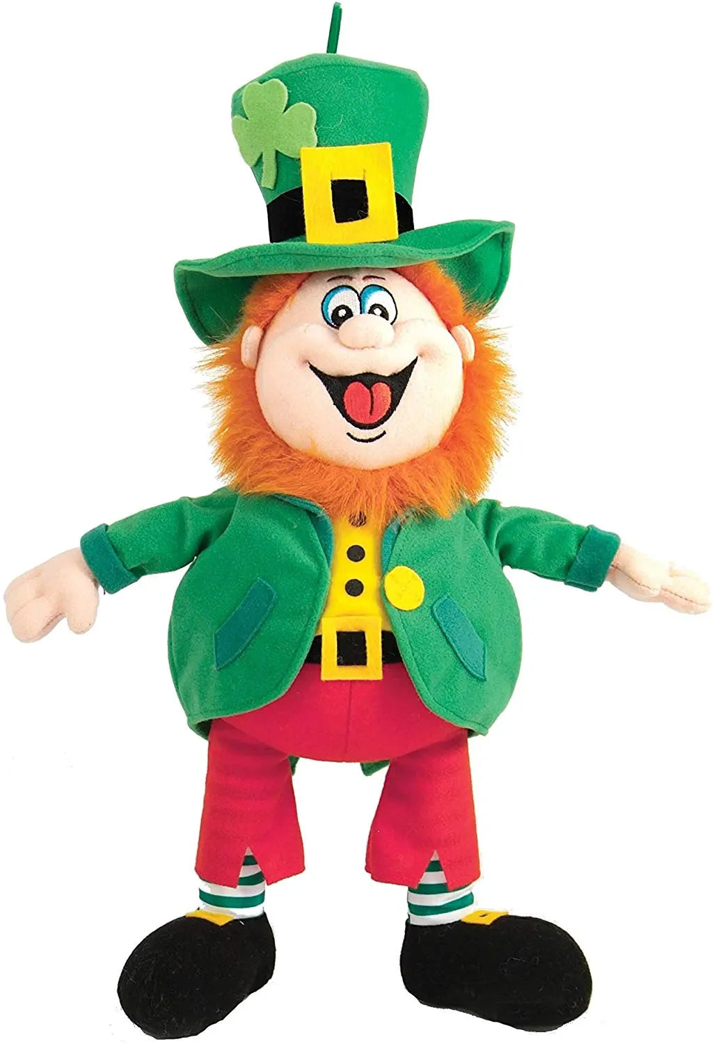 Finegan, the king of the leprechauns, is a cute, smiley leprechaun full of mischievous fun. With his twinkling eyes and cheeky grin, he&