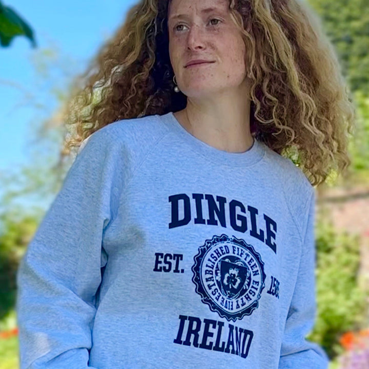 🧥 Embrace the Spirit of Dingle with Our Cozy Sweatshirt 🌊☘️

Introducing our Dingle Cotton Mix Sweatshirt, a perfect blend of comfort, style, and Irish charm! Inspired by the vibrant essence of Dingle, Ireland, this sweatshirt captures the heart of the Wild Atlantic Way in every stitch.

🌟 Features You’ll Love:
🛋️ Effortless Comfort: Crafted from a premium cotton-polyester blend, offering softness and breathability for all-day wear.
