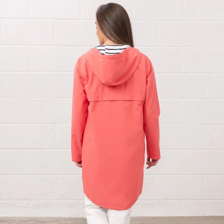 A timeless lighthouse favourite, this 3/4 length waterproof jacket has been reimagined with a robust outer fabric and carefully considered design updates. All the way from the Dinlge Woollen Company.