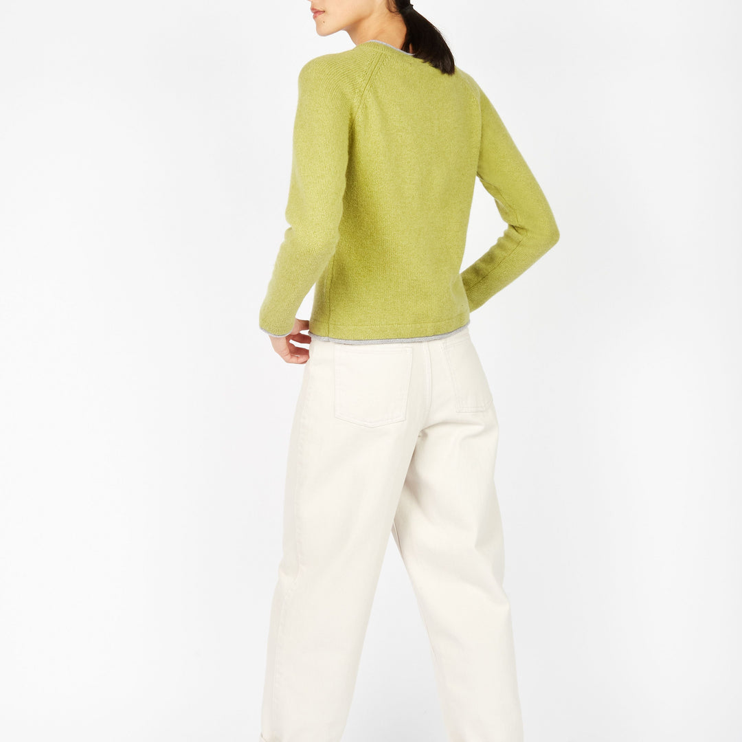 Indulge in the luxurious comfort and timeless elegance of the Killiney Cardigan, meticulously crafted by Ireland&