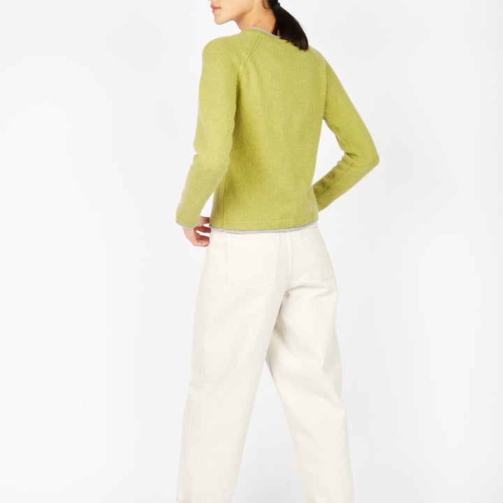 Indulge in the luxurious comfort and timeless elegance of the Killiney Cardigan, meticulously crafted by Ireland&