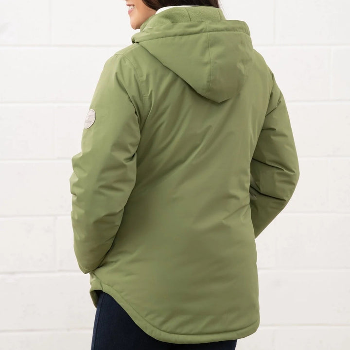 A timeless lighthouse favourite, this 3/4 length waterproof jacket has been reimagined with a robust outer fabric and carefully considered design updates. All the way from the Dinlge Woollen Company.