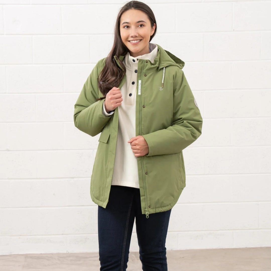 A timeless lighthouse favourite, this 3/4 length waterproof jacket has been reimagined with a robust outer fabric and carefully considered design updates. All the way from the Dinlge Woollen Company.