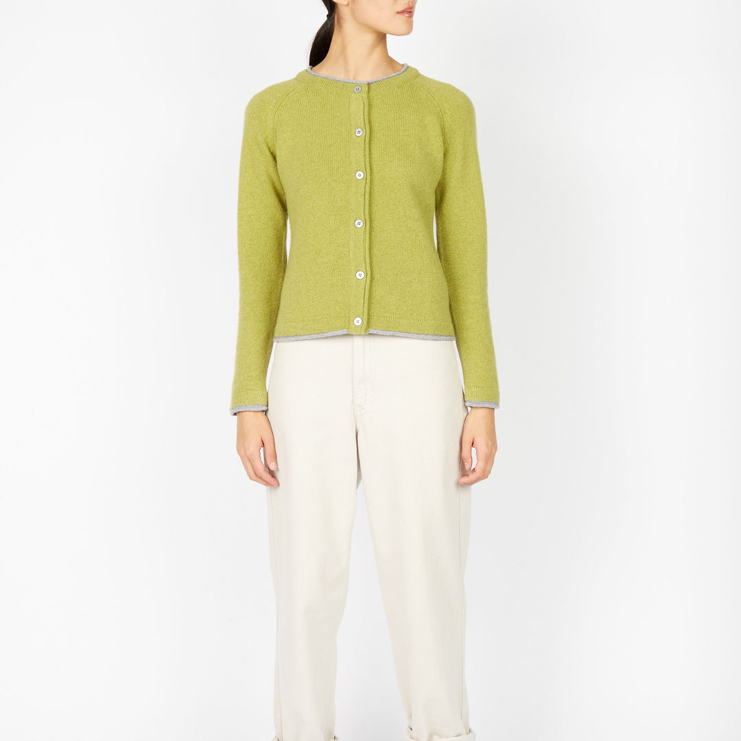 Indulge in the luxurious comfort and timeless elegance of the Killiney Cardigan, meticulously crafted by Ireland&