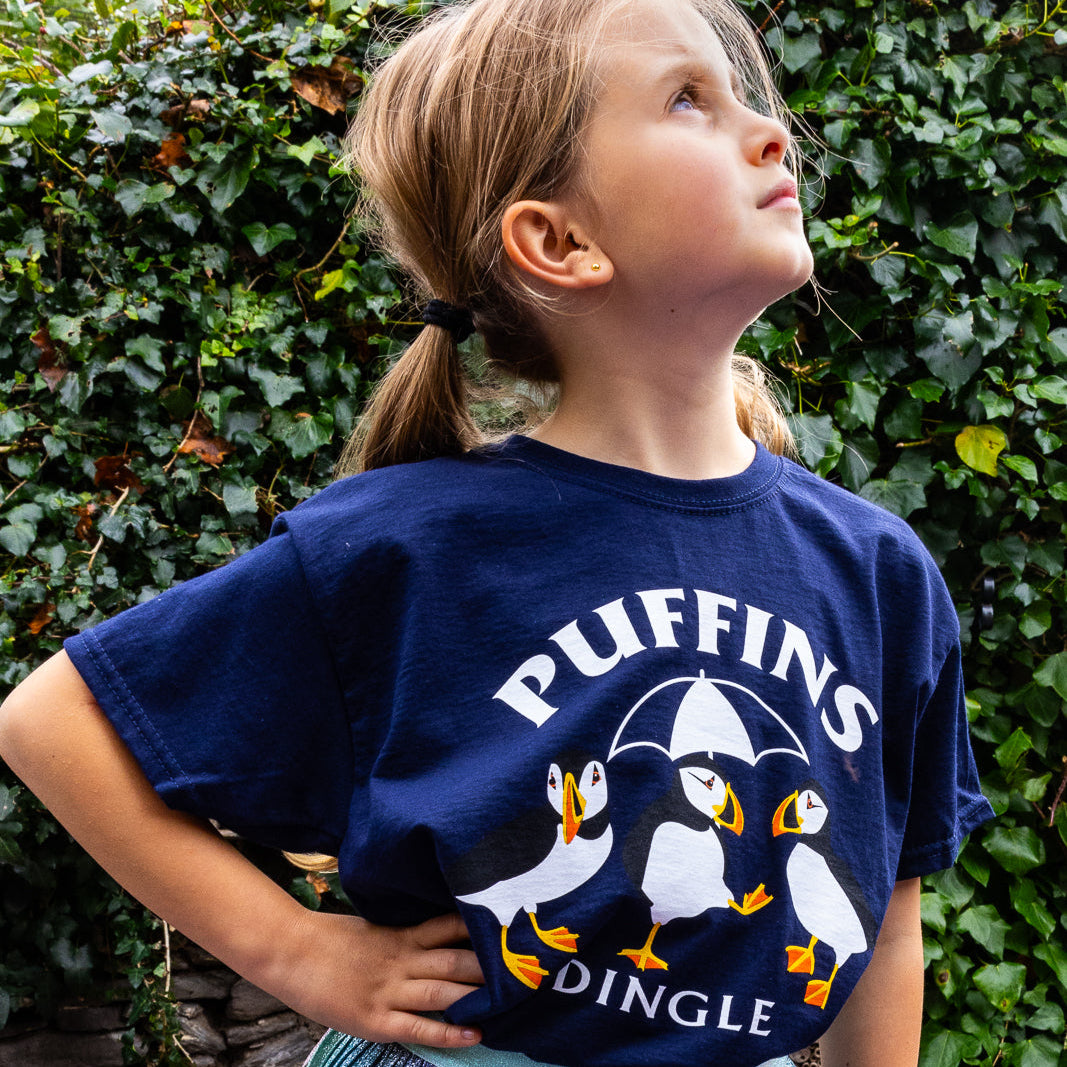 Children's Puffin T-Shirt – The Dingle Woollen Company