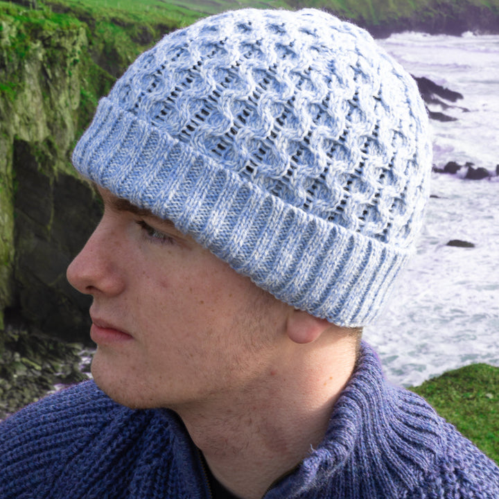 Irish-Made Traditional Aran Wool Hats &amp;  Scarves – Warmth with Heritage 🧣☘️

Stay cozy and stylish with our 100% Merino Wool Aran hats and scarves, authentically crafted in Ireland.

✨ Features:

Heritage Stitches: Classic Aran patterns like cable, honeycomb, and trinity stitch.
Coordinated Sets: Matching hats and scarves for a polished look.
Stunning Colors: Choose from marl blue, cherry red, or charcoal.