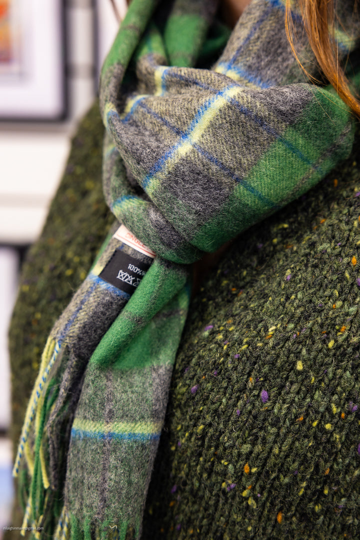 100% Lambswool Scarves – Luxury, Warmth &amp; Timeless Style

Discover the epitome of warmth and luxury with our 100% Lambswool Scarves, available exclusively at The Dingle Woollen Company and McKenna&