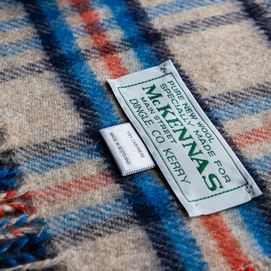 Experience the Finest Sustainable Cashmere Scarves. 🧶✨

Discover pure, eco-conscious luxury with our exceptional cashmere scarves, created exclusively for Dingle Woollen Company and McKenna’s of Dingle. Crafted with care using responsibly sourced fibers, these cashmere scarves are incredibly soft, lightweight, and warm, offering timeless comfort on the Dingle Peninsula and beyond. 🍃❄️