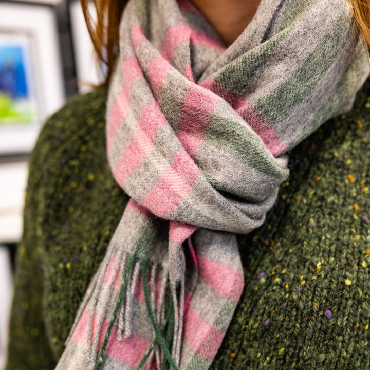 100% Lambswool Scarves – Luxury, Warmth &amp; Timeless Style

Discover the epitome of warmth and luxury with our 100% Lambswool Scarves, available exclusively at The Dingle Woollen Company and McKenna&