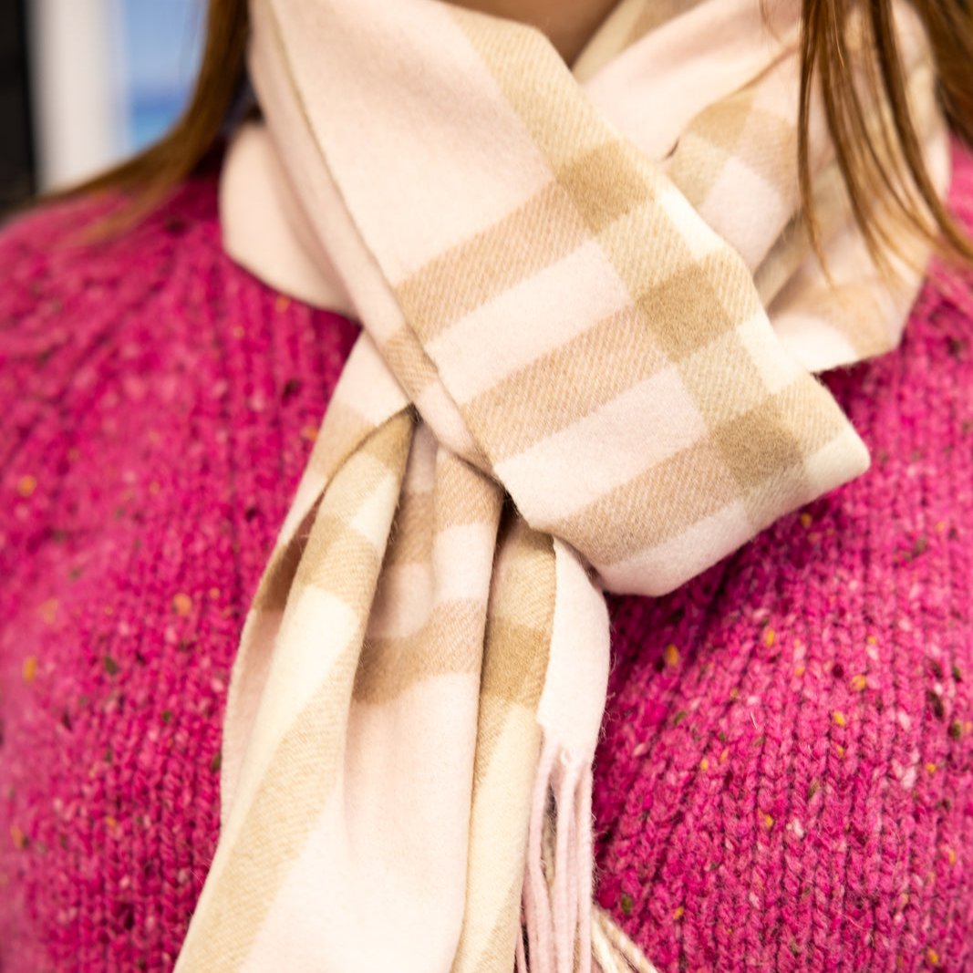 100% Lambswool Scarves – Luxury, Warmth &amp; Timeless Style

Discover the epitome of warmth and luxury with our 100% Lambswool Scarves, available exclusively at The Dingle Woollen Company and McKenna&