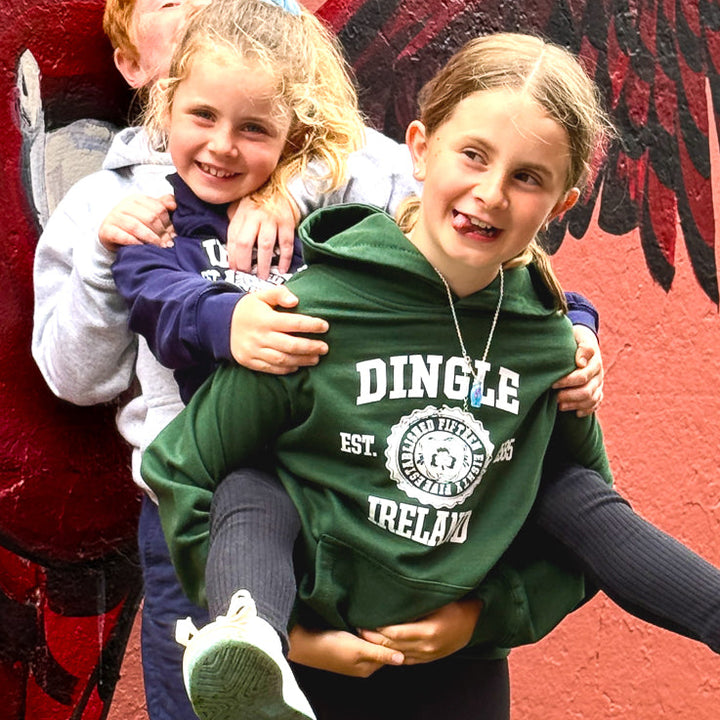 Featuring our Dingle design, this soft and comfortable hoodie is perfect for everyday wear, holidays and keeping warm on cooler Irish days.