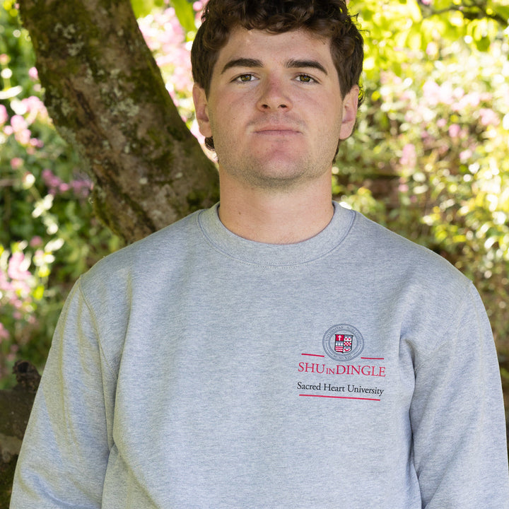 🔥 Sacred Heart University Dingle Sweatshirt – Sustainable &amp; Ethically Made 🌍

Show your Sacred Heart University Dingle pride in style with this premium sustainable sweatshirt! Designed for comfort, durability, and eco-consciousness, this ethically crafted sweatshirt is perfect for students, alumni, and supporters.
