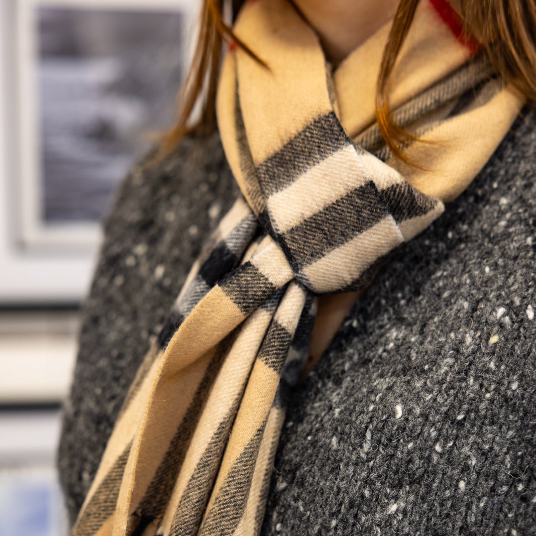 100% Lambswool Scarves – Luxury, Warmth &amp; Timeless Style

Discover the epitome of warmth and luxury with our 100% Lambswool Scarves, available exclusively at The Dingle Woollen Company and McKenna&