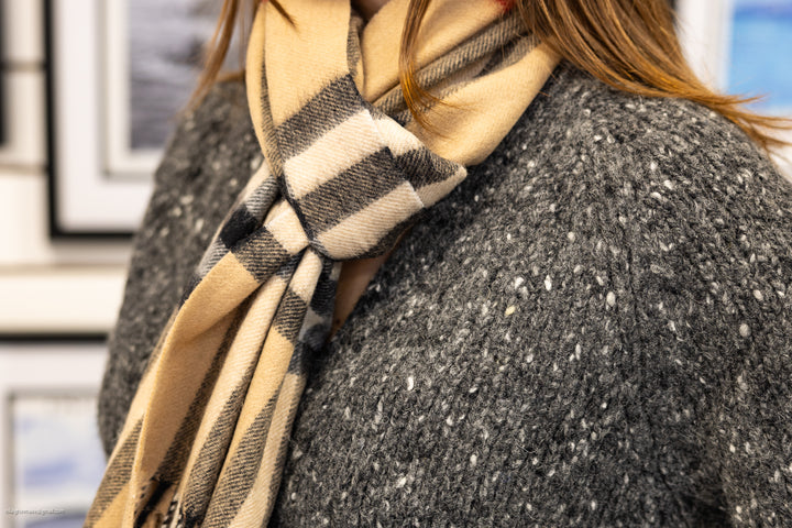100% Lambswool Scarves – Luxury, Warmth &amp; Timeless Style

Discover the epitome of warmth and luxury with our 100% Lambswool Scarves, available exclusively at The Dingle Woollen Company and McKenna&