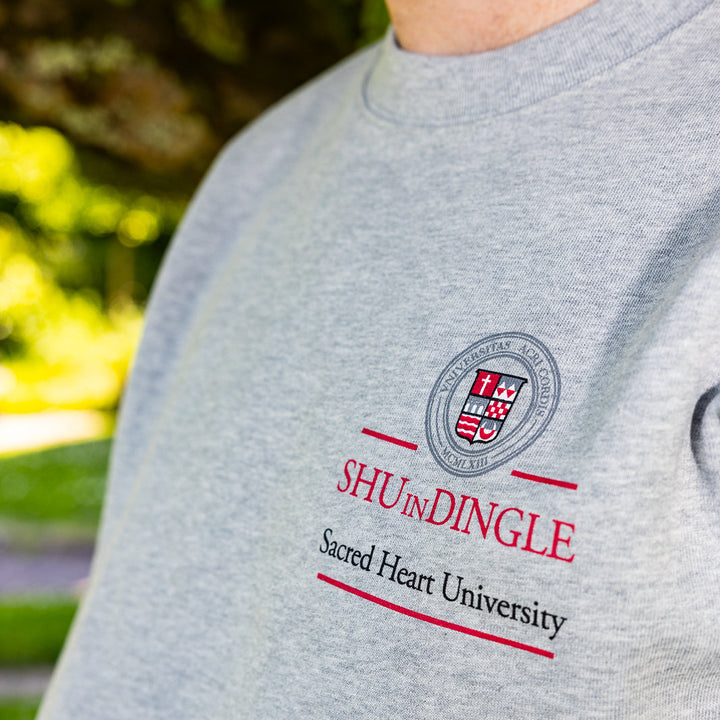 🔥 Sacred Heart University Dingle Sweatshirt – Sustainable &amp; Ethically Made 🌍

Show your Sacred Heart University Dingle pride in style with this premium sustainable sweatshirt! Designed for comfort, durability, and eco-consciousness, this ethically crafted sweatshirt is perfect for students, alumni, and supporters.