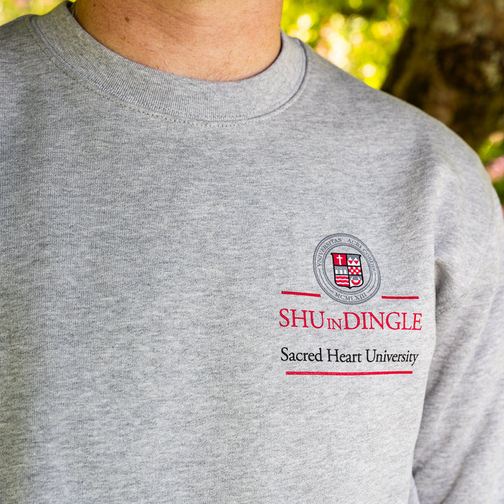 🔥 Sacred Heart University Dingle Sweatshirt – Sustainable &amp; Ethically Made 🌍

Show your Sacred Heart University Dingle pride in style with this premium sustainable sweatshirt! Designed for comfort, durability, and eco-consciousness, this ethically crafted sweatshirt is perfect for students, alumni, and supporters.