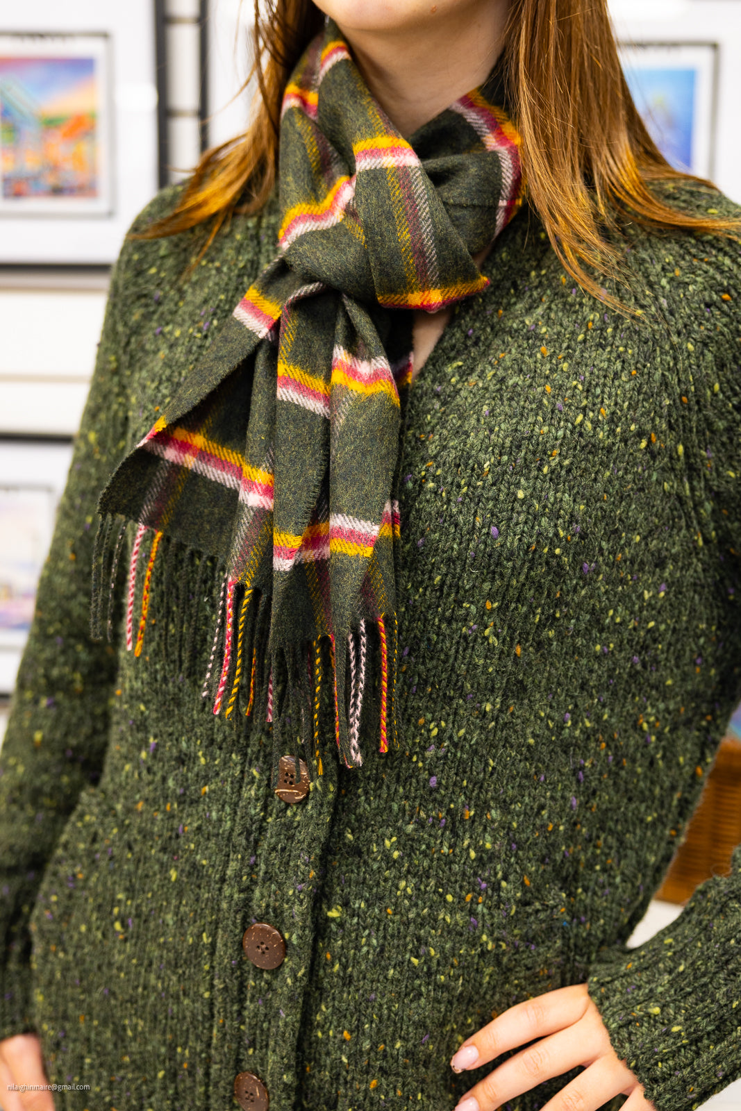 100% Lambswool Scarves – Luxury, Warmth &amp; Timeless Style

Discover the epitome of warmth and luxury with our 100% Lambswool Scarves, available exclusively at The Dingle Woollen Company and McKenna&