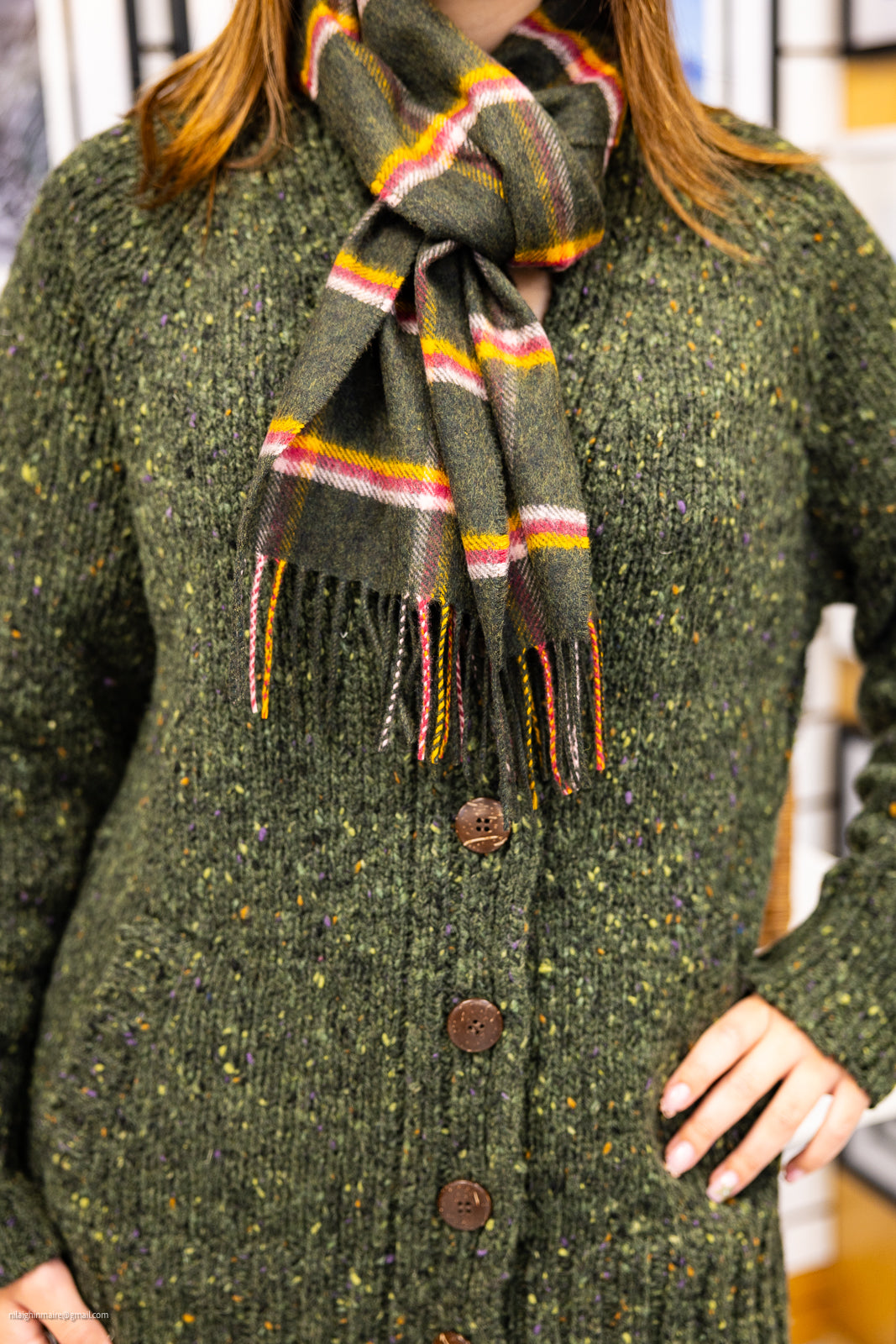 100% Lambswool Scarves – Luxury, Warmth &amp; Timeless Style

Discover the epitome of warmth and luxury with our 100% Lambswool Scarves, available exclusively at The Dingle Woollen Company and McKenna&