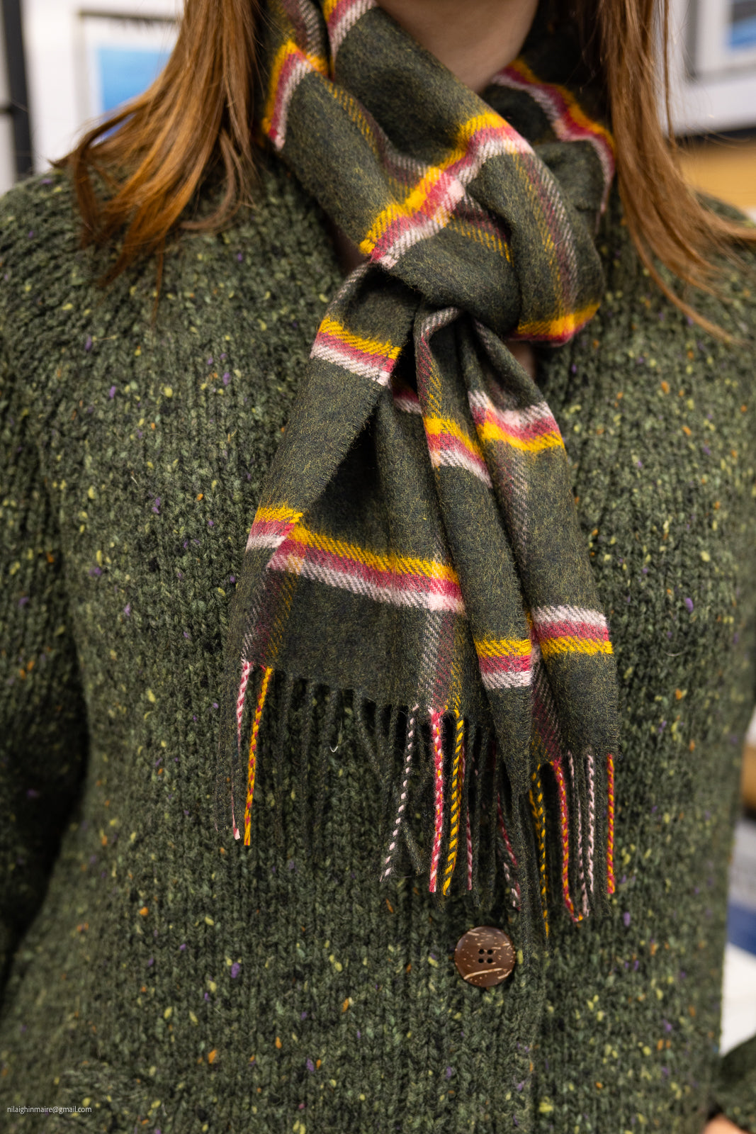 100% Lambswool Scarves – Luxury, Warmth &amp; Timeless Style

Discover the epitome of warmth and luxury with our 100% Lambswool Scarves, available exclusively at The Dingle Woollen Company and McKenna&